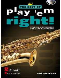 VELDKAMP THE BESTO OF PLAY'EM RIGHT - SAX ALTO