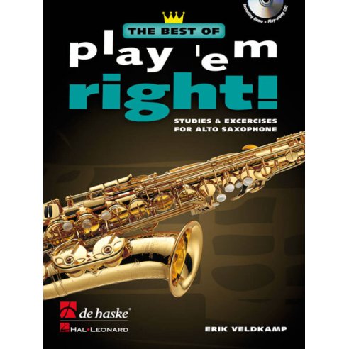 VELDKAMP THE BESTO OF PLAY'EM RIGHT - SAX ALTO