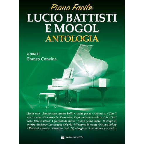 CONCINA ANTOLOGIA BATTISTI MOGOL PIANO FACILE