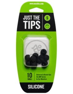 MACKIE MP SERIES SMALL SILICONE BLACK TIPS KIT