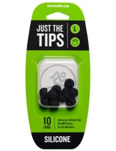 MACKIE MP SERIES LARGE SILICONE BLACK TIPS KIT