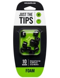 MACKIE MP SERIES MEDIUM FOAM BLACK TIPS KIT