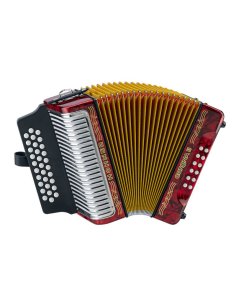 HOHNER CORONA II  GCF, ROSSO