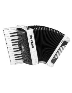 HOHNER BRAVO II 48 BIANCO A16512 SILENTKEY