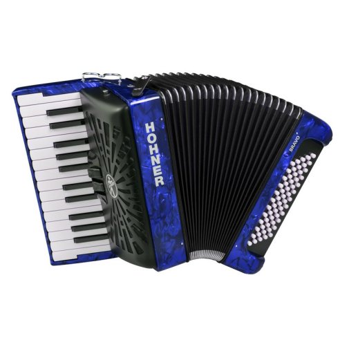 HOHNER BRAVO II 60 BLU A16982 SILENTKEY