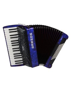 HOHNER BRAVO III 72 BLU A16642 SILENTKEY