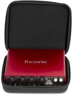 UDG U8460BL - CREATOR FOCUSRITE SCARLETT2 2I4/ 6I6/ 18I8/ CLARETT 2PRE HARDCASE BLACK