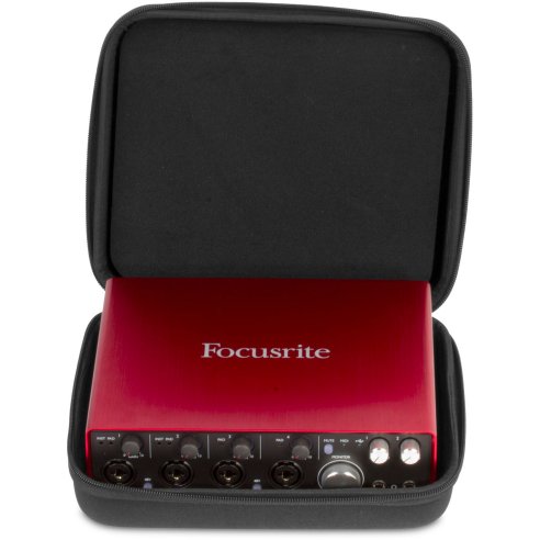 UDG U8460BL - CREATOR FOCUSRITE SCARLETT2 2I4/ 6I6/ 18I8/ CLARETT 2PRE HARDCASE BLACK