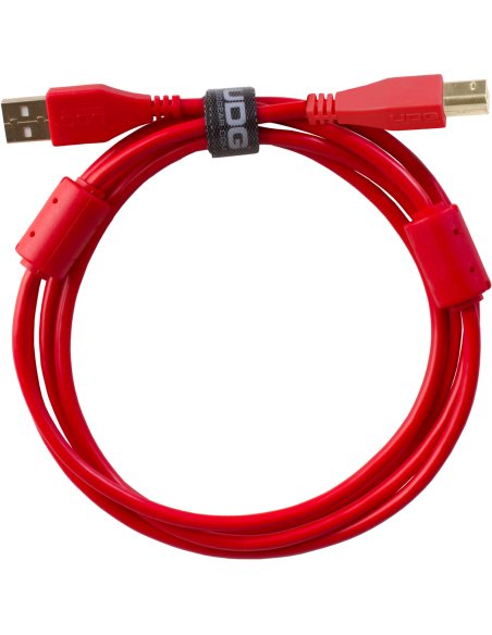 UDG U95001RD  - ULTIMATE AUDIO CABLE USB 2.0 A-B RED STRAIGHT 1M UDG U95001RD  - ULTIMATE AUDIO CABLE USB 2.0 A-B RED STRAIGHT 1M