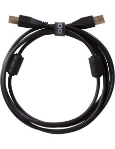 UDG U95001BL - ULTIMATE AUDIO CABLE USB 2.0 A-B BLACK STRAIGHT  1M