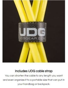 UDG U95001WH - ULTIMATE AUDIO CABLE USB 2.0 A-B WHITE STRAIGHT  1M 2