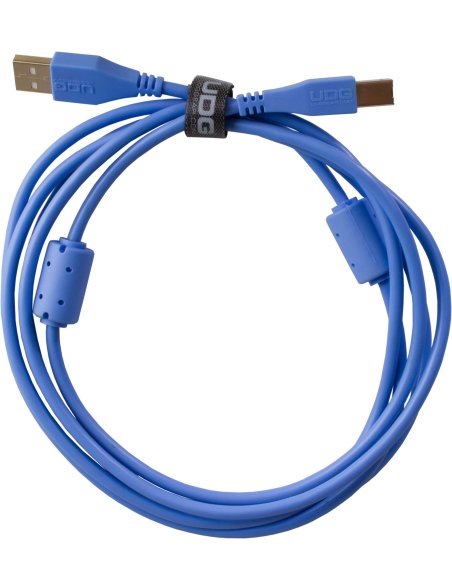 UDG U95003LB - ULTIMATE AUDIO CABLE USB 2.0 A-B BLUE STRAIGHT 3M UDG U95003LB - ULTIMATE AUDIO CABLE USB 2.0 A-B BLUE STRAIGHT 3M