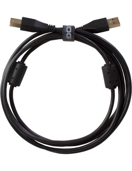 UDG U95003BL - ULTIMATE AUDIO CABLE USB 2.0 A-B BLACK STRAIGHT  3M UDG U95003BL - ULTIMATE AUDIO CABLE USB 2.0 A-B BLACK STRAIGHT  3M