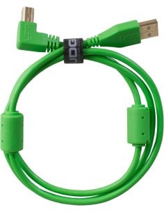 UDG U95004GR - ULTIMATE AUDIO CABLE USB 2.0 A-B GREEN ANGLED 1M