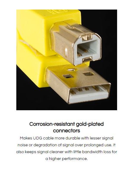 UDG U95004BL - ULTIMATE AUDIO CABLE USB 2.0 A-B BLACK ANGLED 1M UDG U95004BL - ULTIMATE AUDIO CABLE USB 2.0 A-B BLACK ANGLED 1M