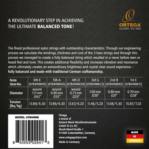 ORTEGA ATB44NM