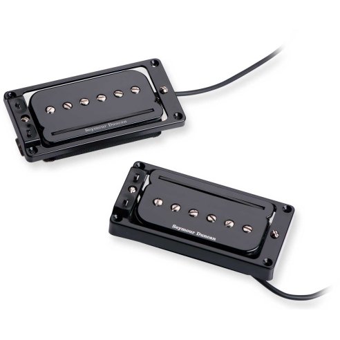 SEYMOUR DUNCAN P-RAILS W/LP TRIPLE SHOT SET BLK
