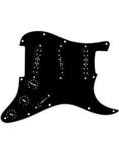 SEYMOUR DUNCAN PICKGRD ASSY EVERYTHING AXE BLK