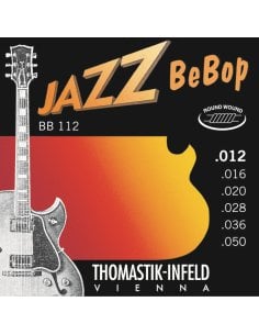THOMASTIK BB112 JAZZ GUITAR JAZZ BEBOP STRING SET