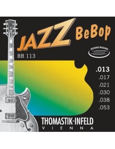 THOMASTIK BB113 JAZZ GUITAR JAZZ BEBOP STRING SET