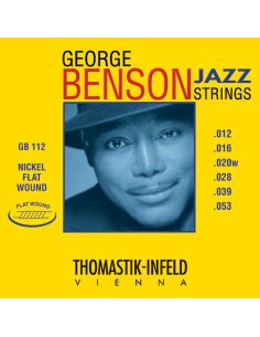 THOMASTIK GB112 JAZZ GUITAR GEORGE BENSON STRING SET
