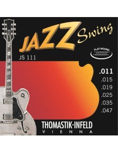 THOMASTIK JS111 JAZZ GUITAR JAZZ SWING STRING SET