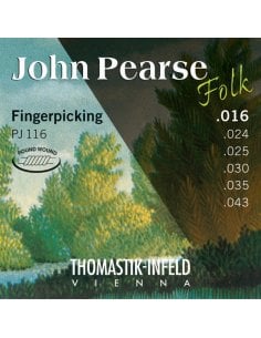 THOMASTIK PJ116 ACOUSTIC GUITAR JOHN PEARSE STRING SET