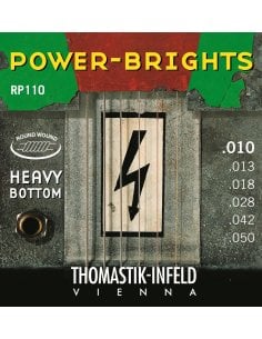 THOMASTIK RP110 ELECTRIC GUITAR POWER BRIGHTS STRING SET