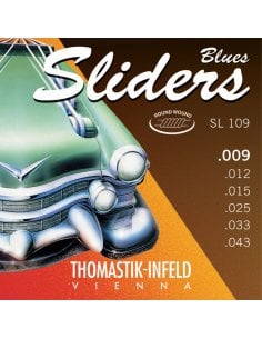 THOMASTIK SL109 ELECTRIC GUITAR SLIDERS STRING SET