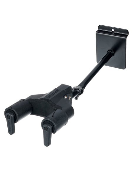 HERCULES IT HCGSP-41SB+ SUPPORTO DA SLATWALL 13MM PER CHITARRA/BASSO HERCULES IT HCGSP-41SB+ SUPPORTO DA SLATWALL 13MM PER CHITARRA/BASSO