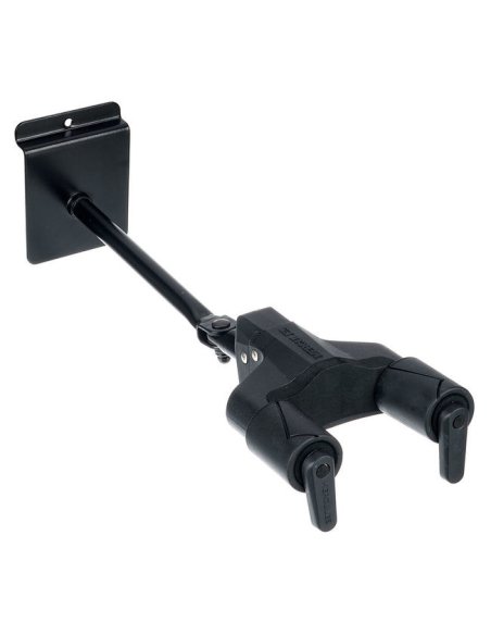 HERCULES IT HCGSP-41SB+ SUPPORTO DA SLATWALL 13MM PER CHITARRA/BASSO HERCULES IT HCGSP-41SB+ SUPPORTO DA SLATWALL 13MM PER CHITARRA/BASSO