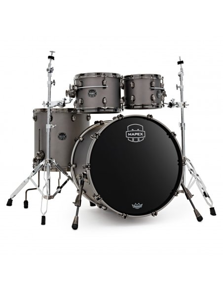 MAPEX IT SE529XMBPG SATURN EVOLUTION MAPLE ROCK 4 PEZZI GUN METAL GREY