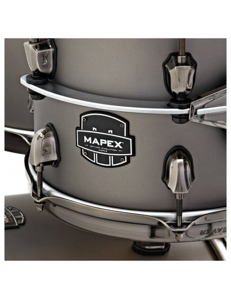 MAPEX IT SE529XMBPG SATURN EVOLUTION MAPLE ROCK 4 PEZZI GUN METAL GREY
