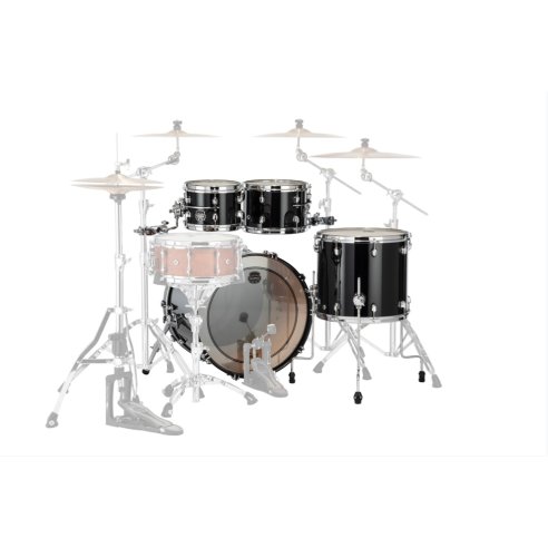 MAPEX IT SE529XMPB SATURN EVOLUTION MAPLE ROCK 4 PEZZI PIANO BLACK