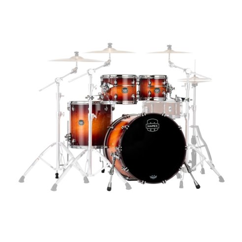 MAPEX IT SE529XMPO SATURN EVOLUTION MAPLE ROCK 4 PEZZI EXOTIC SUNBURST