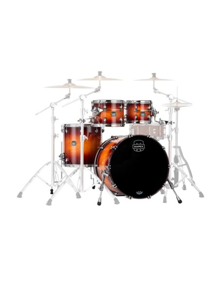MAPEX IT SE529XMPO SATURN EVOLUTION MAPLE ROCK 4 PEZZI EXOTIC SUNBURST
