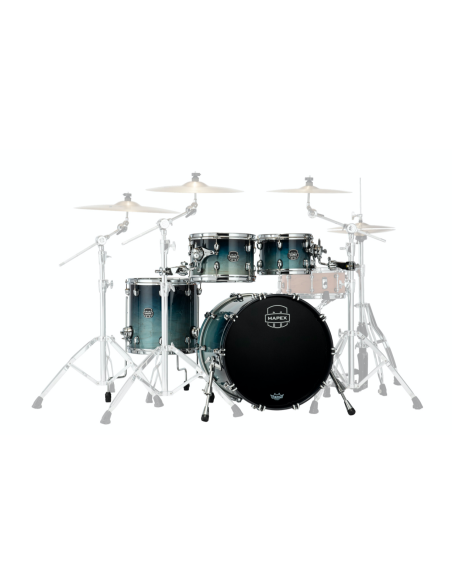 MAPEX IT SR504XRJ SATURN NEW FUSION 4 PEZZI TEAL BLUE FADE MAPEX IT SR504XRJ SATURN NEW FUSION 4 PEZZI TEAL BLUE FADE