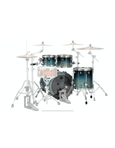 MAPEX IT SR504XRJ SATURN NEW FUSION 4 PEZZI TEAL BLUE FADE 2