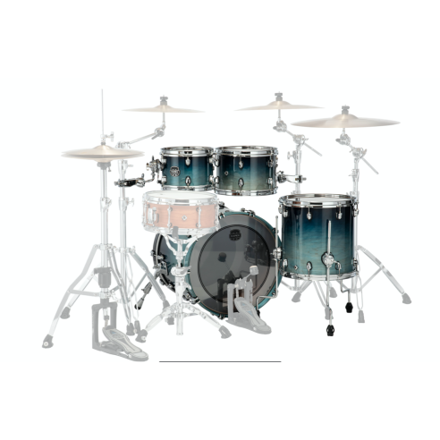 MAPEX IT SR504XRJ SATURN NEW FUSION 4 PEZZI TEAL BLUE FADE