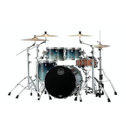 MAPEX IT SR504XRJ SATURN NEW FUSION 4 PEZZI TEAL BLUE FADE