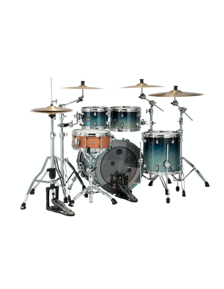 MAPEX IT SR504XRJ SATURN NEW FUSION 4 PEZZI TEAL BLUE FADE MAPEX IT SR504XRJ SATURN NEW FUSION 4 PEZZI TEAL BLUE FADE