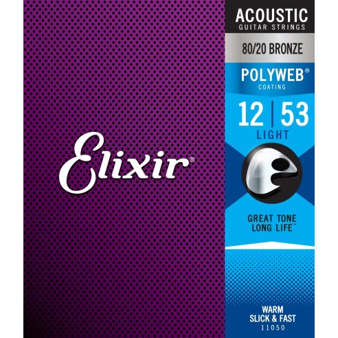 ELIXIR 11050 ACOUSTIC 80/20 BRONZE POLYWEB