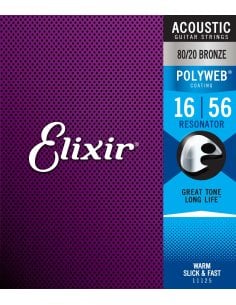 ELIXIR 11125 ACOUSTIC 80/20 BRONZE POLYWEB