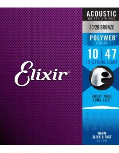 ELIXIR 11150 ACOUSTIC 80/20 BRONZE POLYWEB