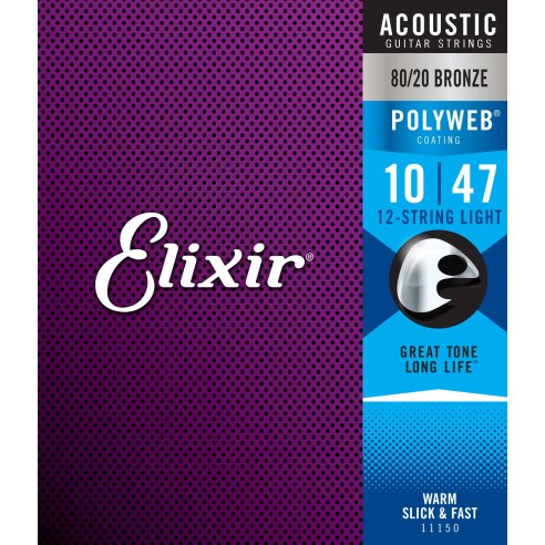 ELIXIR 11150 ACOUSTIC 80/20 BRONZE POLYWEB