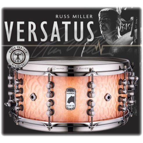 MAPEX IT BPDLMH4650LPW RULLANTE BLACK PANTHER DESIGN LAB VERSATUS 14X6,5 RUSS MILLER