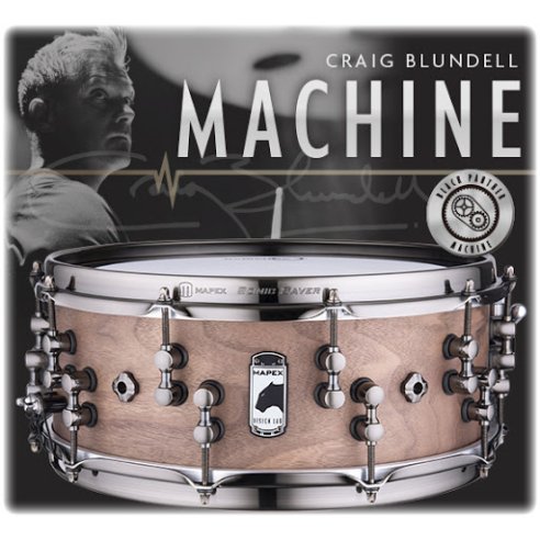 MAPEX IT BPDLMW4550LNW RULLANTE BLACK PANTHER DESIGN LAB MACHINE 14X5,5 CRAIG BLUNDELL