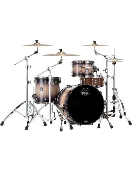 MAPEX IT SE401XHBPZ SATURN EVOLUTION HYBRID STRAIGHT AHEAD 3 PEZZI EXOTIC VIOLET BURST