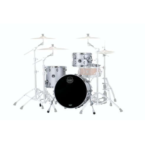 MAPEX IT SE401XHPD SATURN EVOLUTION HYBRID STRAIGHT AHEAD 3 PEZZI IRIDIUM SILVER