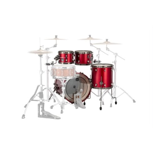 MAPEX IT SE504XMBPA SATURN EVOLUTION MAPLE FUSION 4 PEZZI TUSCAN RED